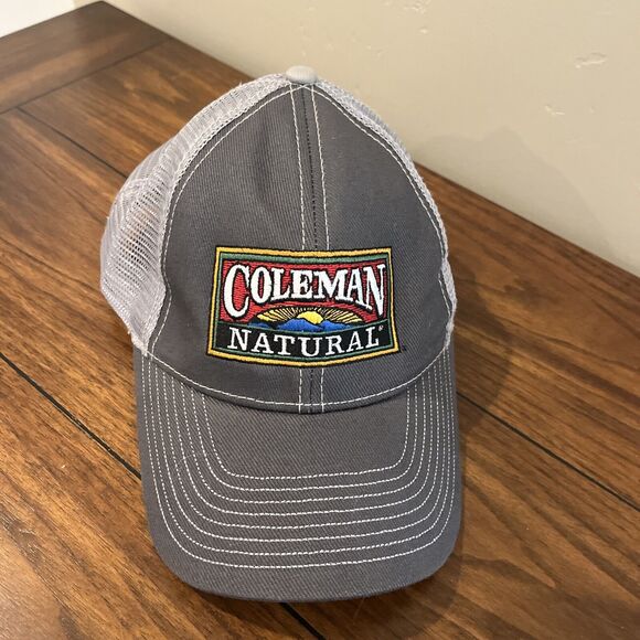 Coleman Natural Baseball  Hat Patch 70%, Cotton, 30% Polyester Cap adjustable - Picture 1 of 5